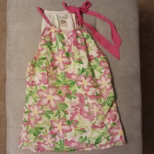 Lilly Pulitzer floral girl halter  {Size-10}